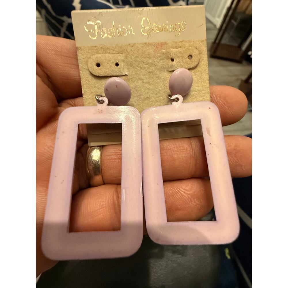 Vintage post earrings circa 1980